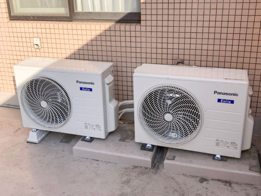 パナソニック製家庭用マルチエアコン入替え工事｜世田谷区 | 業務用 