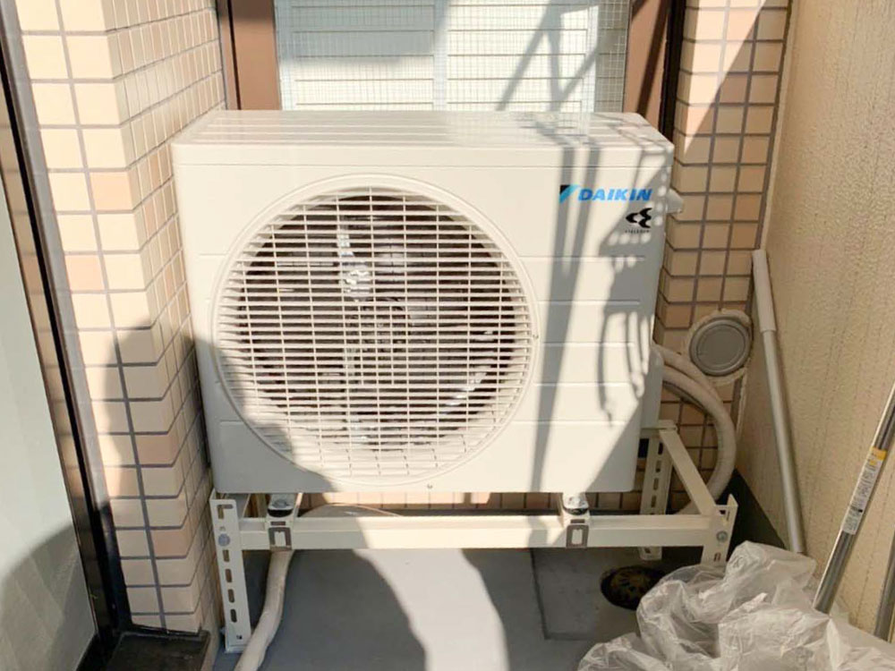 ダイキン製＆富士通ゼネラル製家庭用壁掛けエアコン新設工事｜文京区 