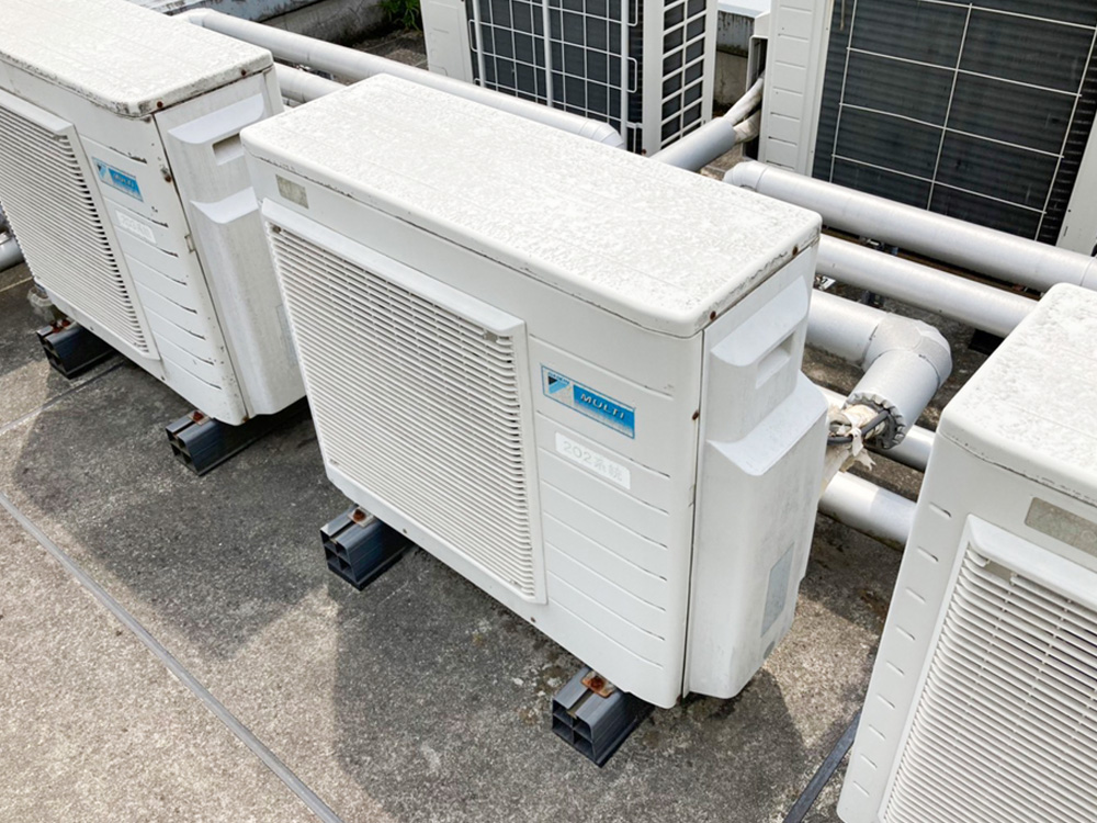 ダイキン製家庭用マルチエアコン入替え工事｜港区 | 業務用エアコン 