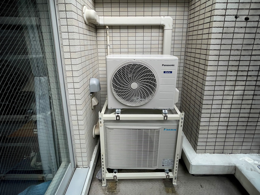 ダイキン製家庭用マルチ＆パナソニック製ルームエアコン入替え工事 