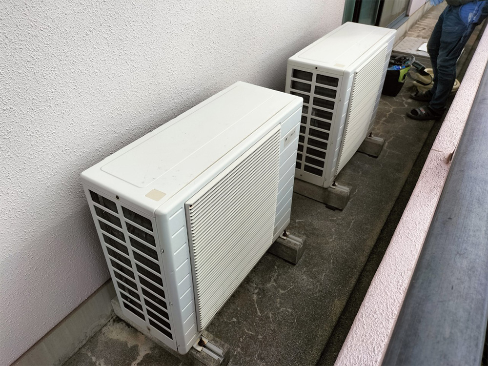 エアコン取り付け工事 配管セット！ 地域限定取り付け工事無料❗️ 薄けれ 