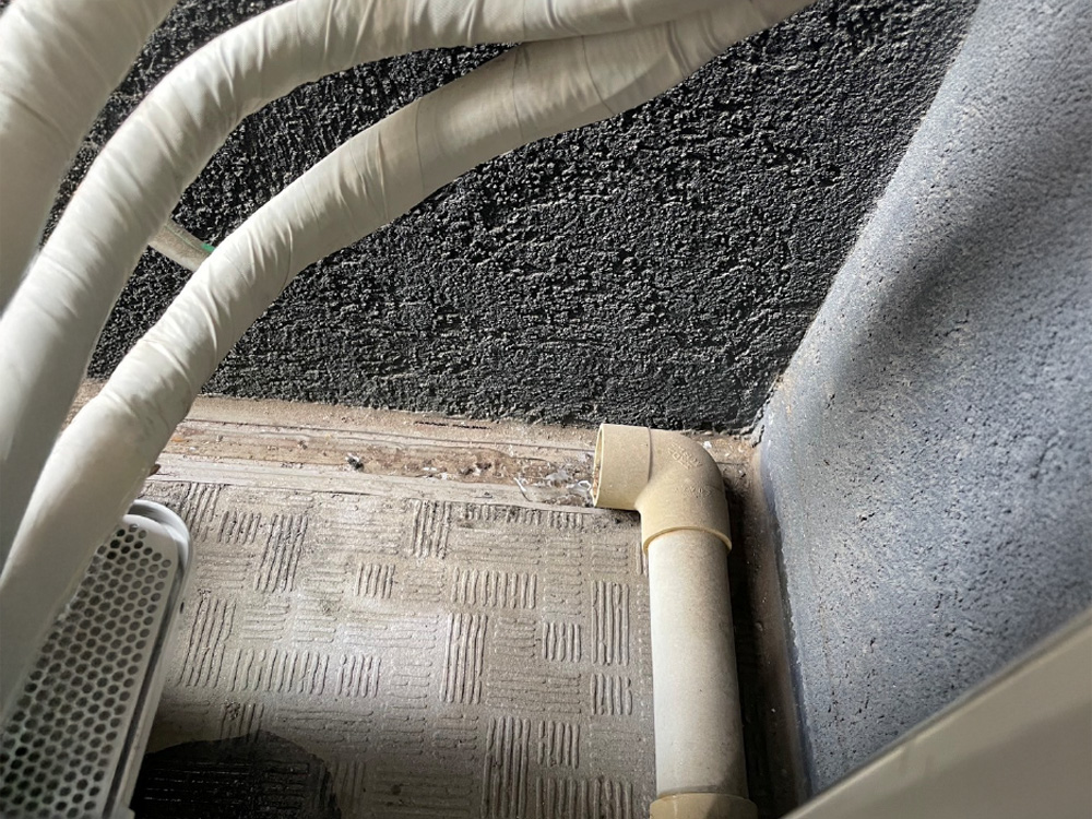 室内機B側ドレン排水チェック