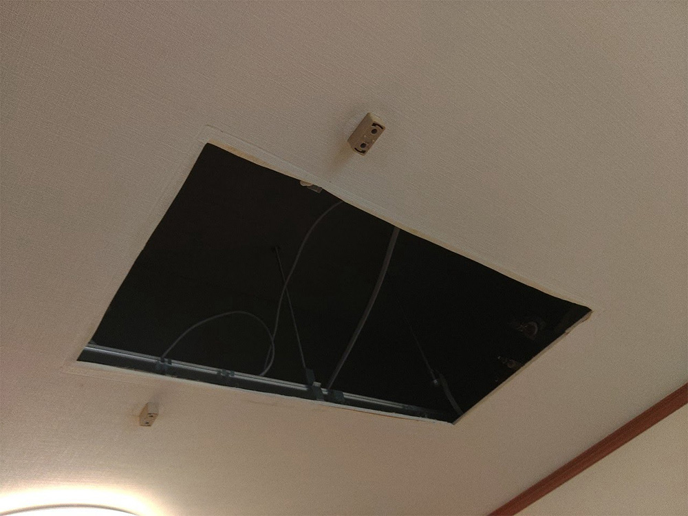既設室内機撤去②