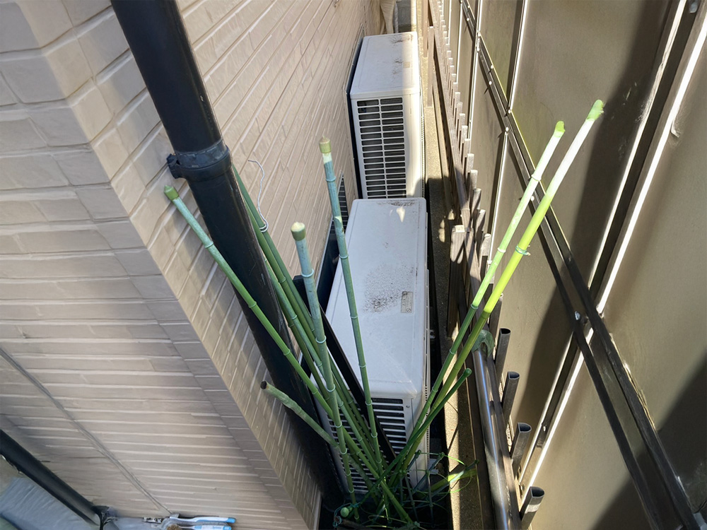 既存室外機AB