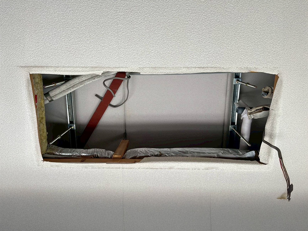 既存室内機撤去