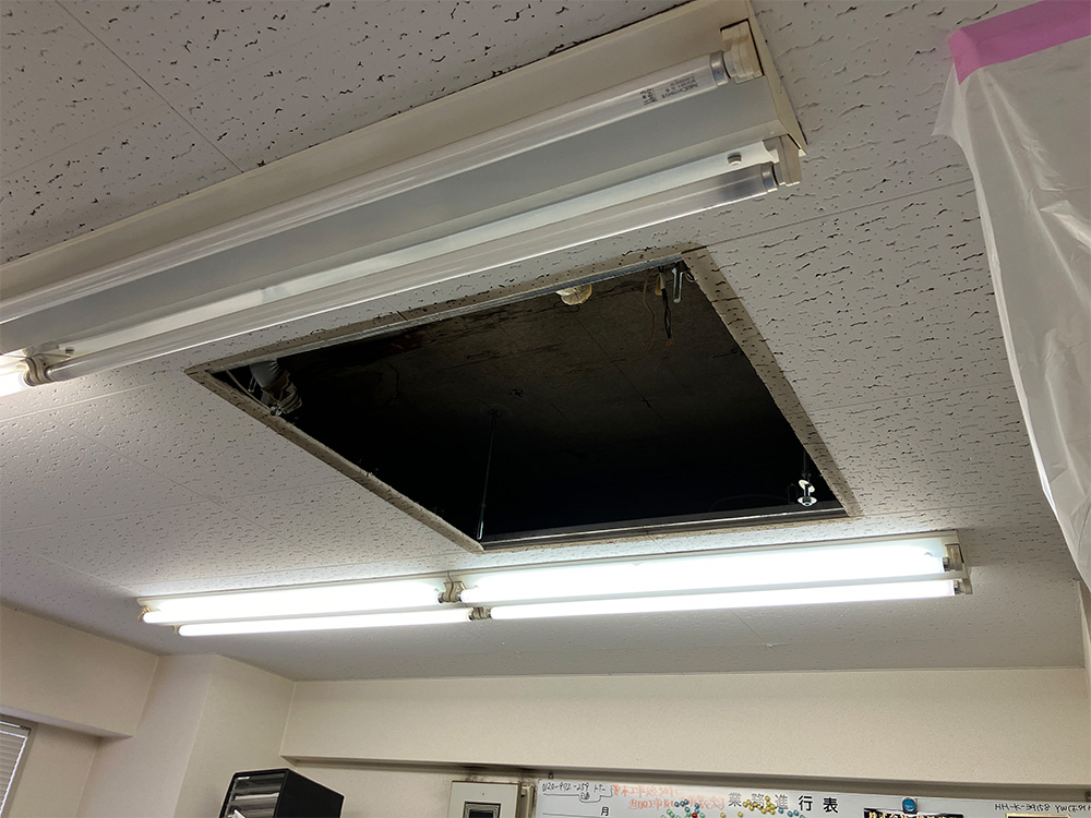 既存室内機B撤去