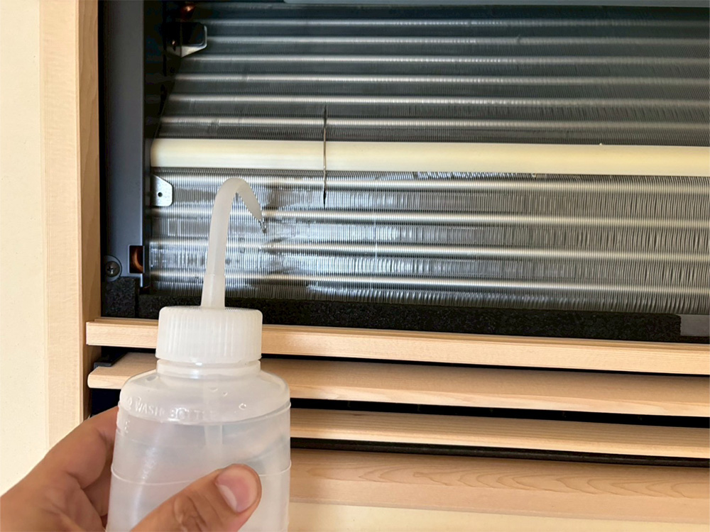 室内機Aドレンテスト