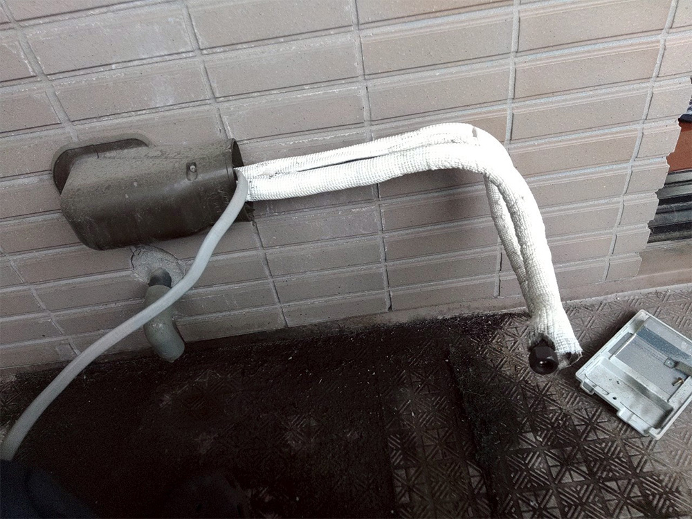 既存室外機撤去
