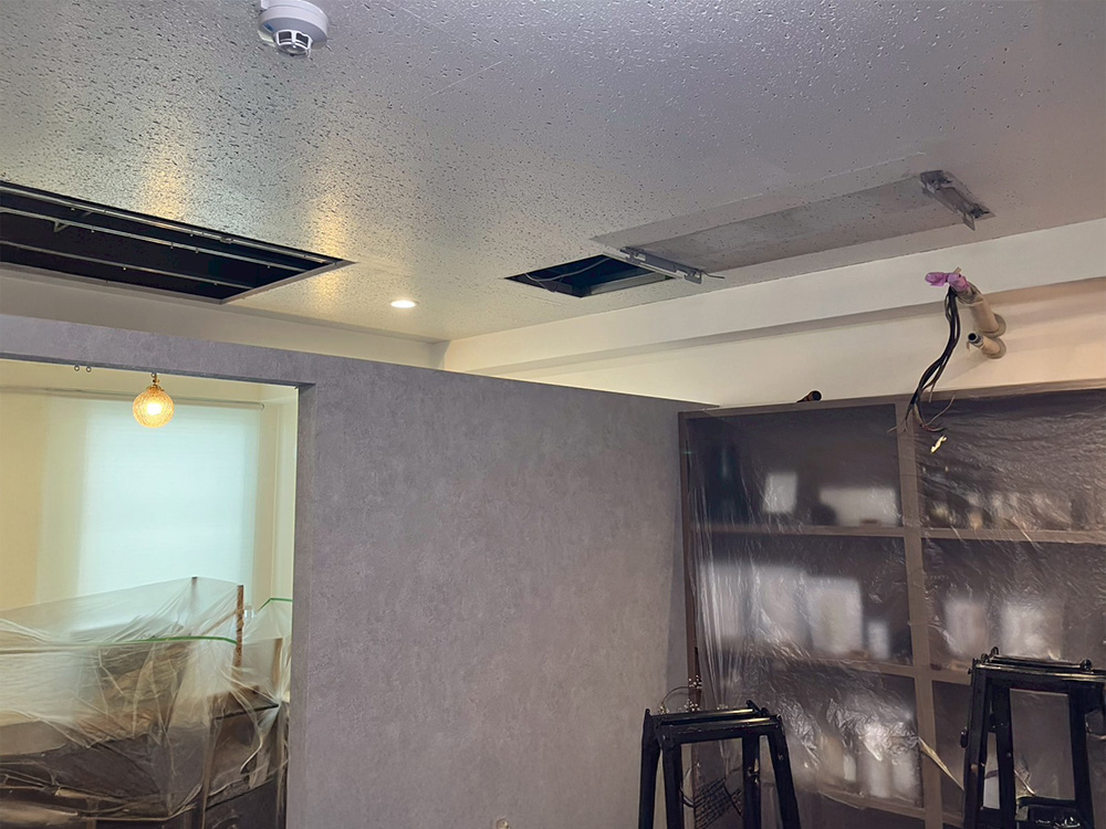 既存室内機撤去