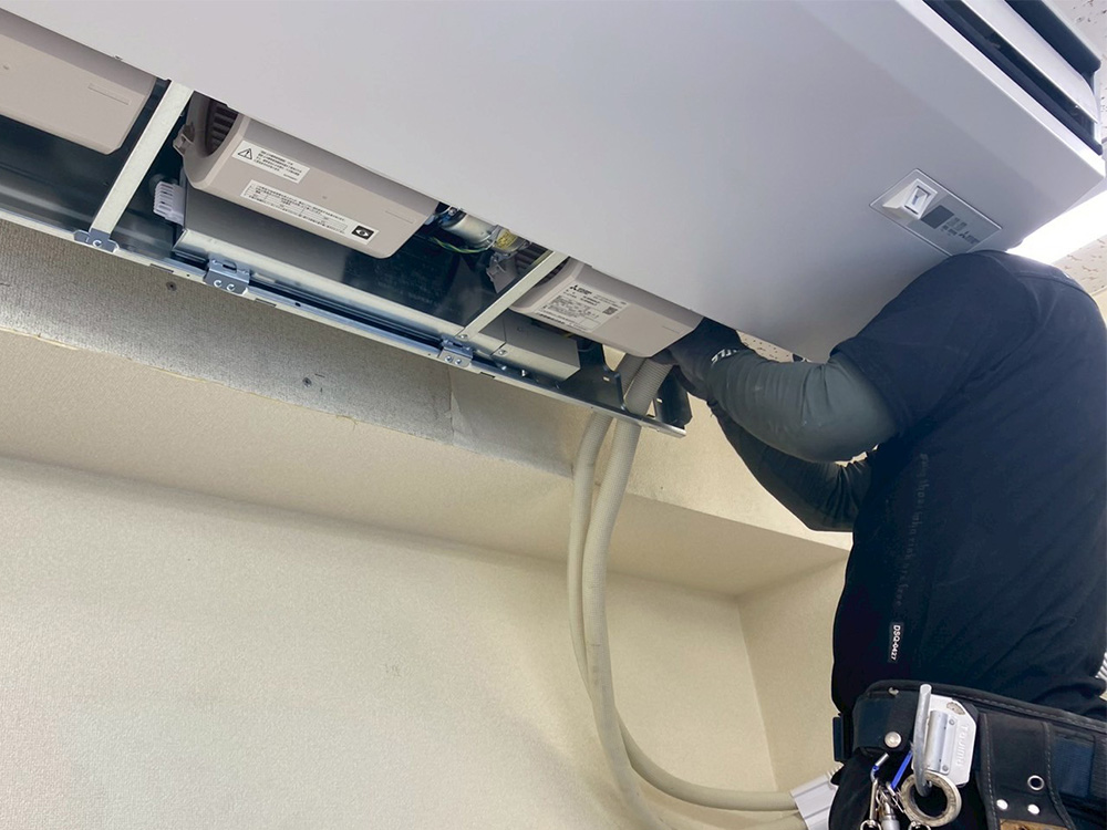 室内機側配管接続