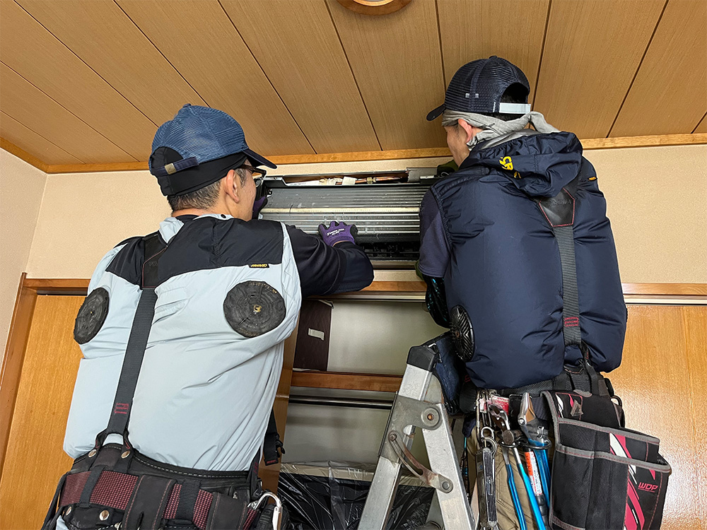 既存室内機B撤去①