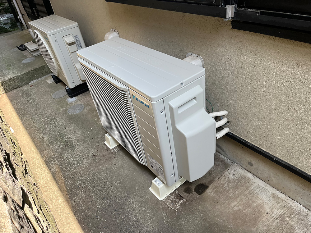 新規室外機