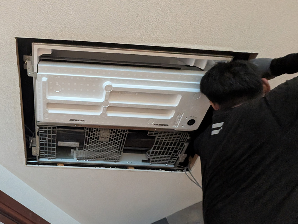 新規室内機A設置④