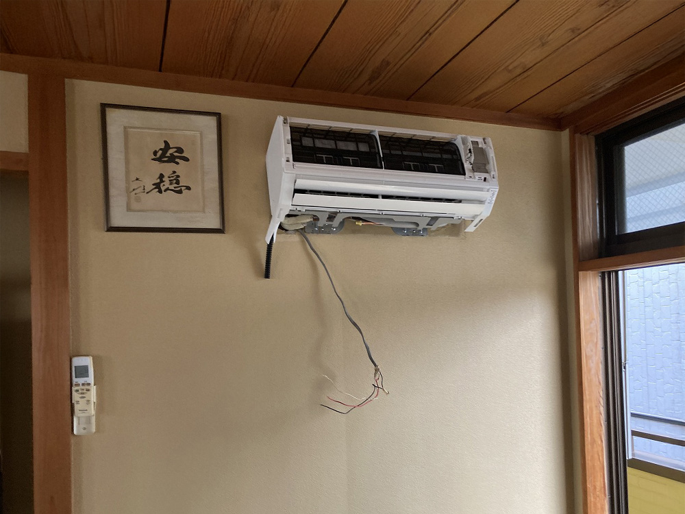新規室内機A設置