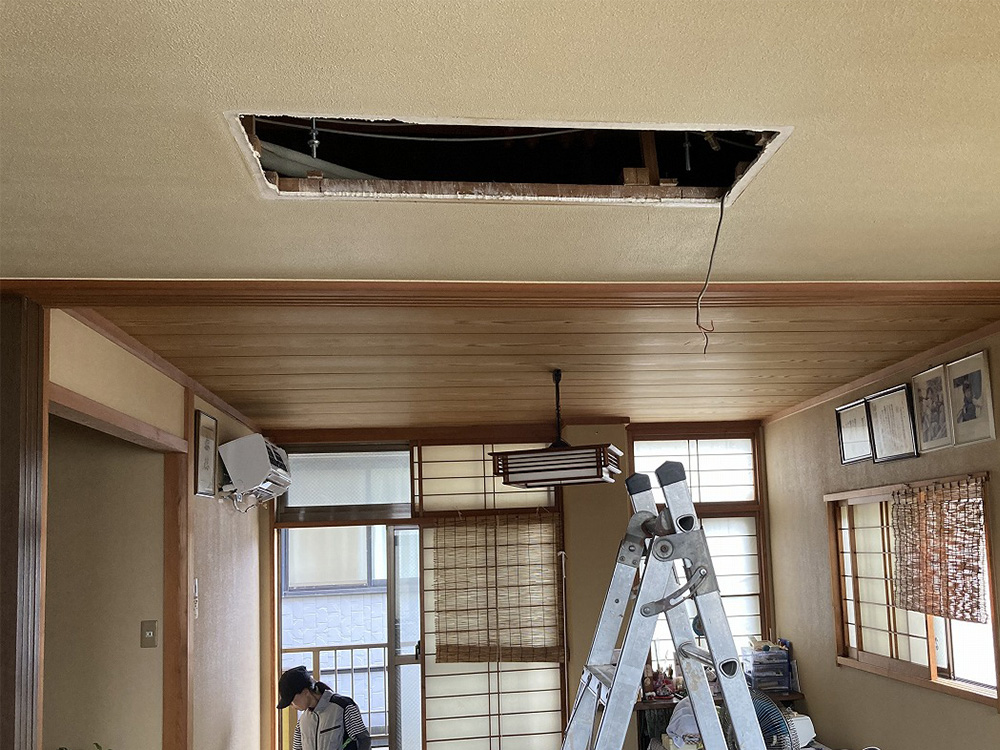 既存室内機B撤去