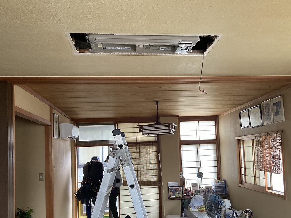 新規室内機B設置①