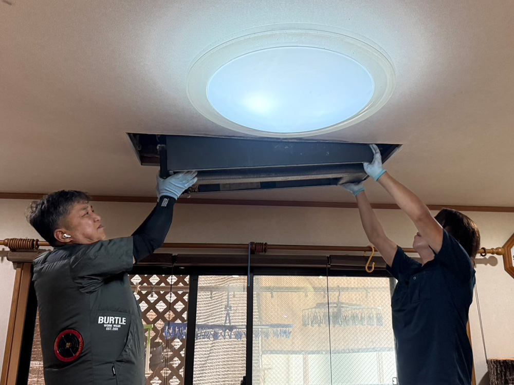 既存室内機撤去③