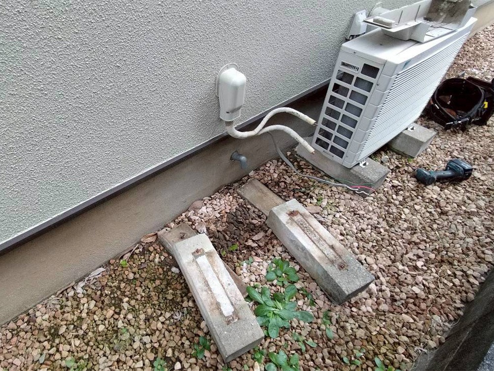 既存室外機A撤去