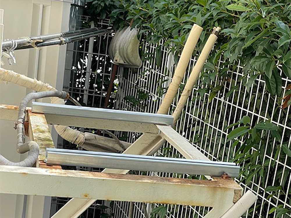 壁面金具加工（ダクター）