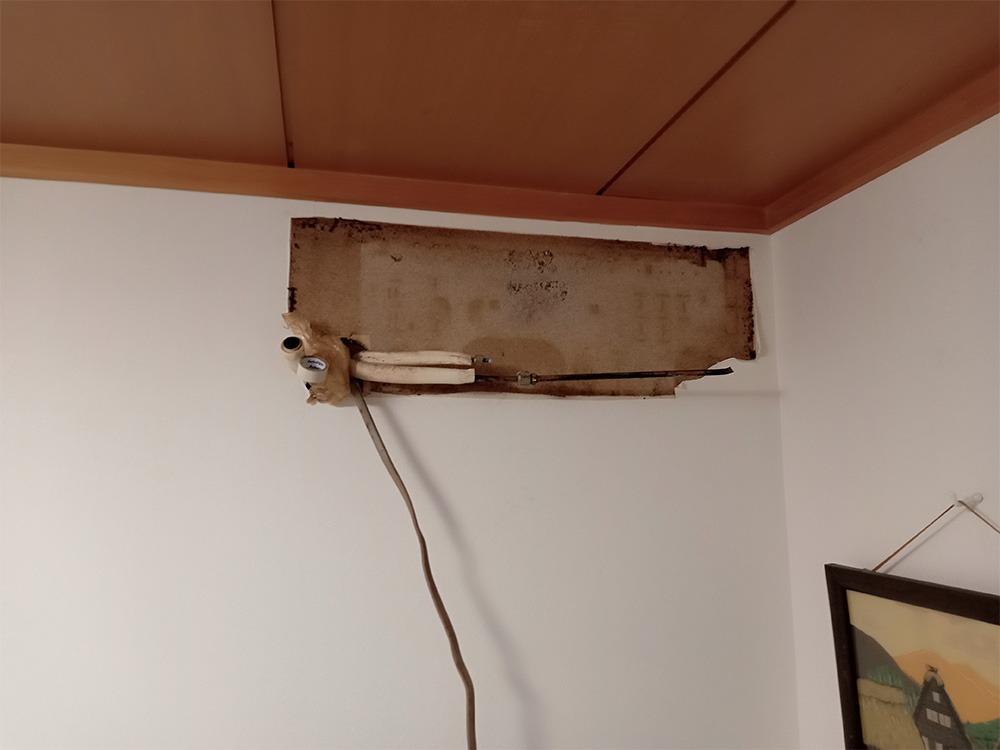 既存室内機B撤去