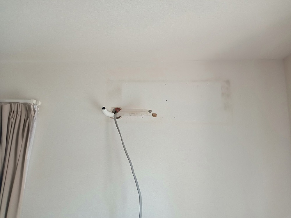 既存室内機D撤去