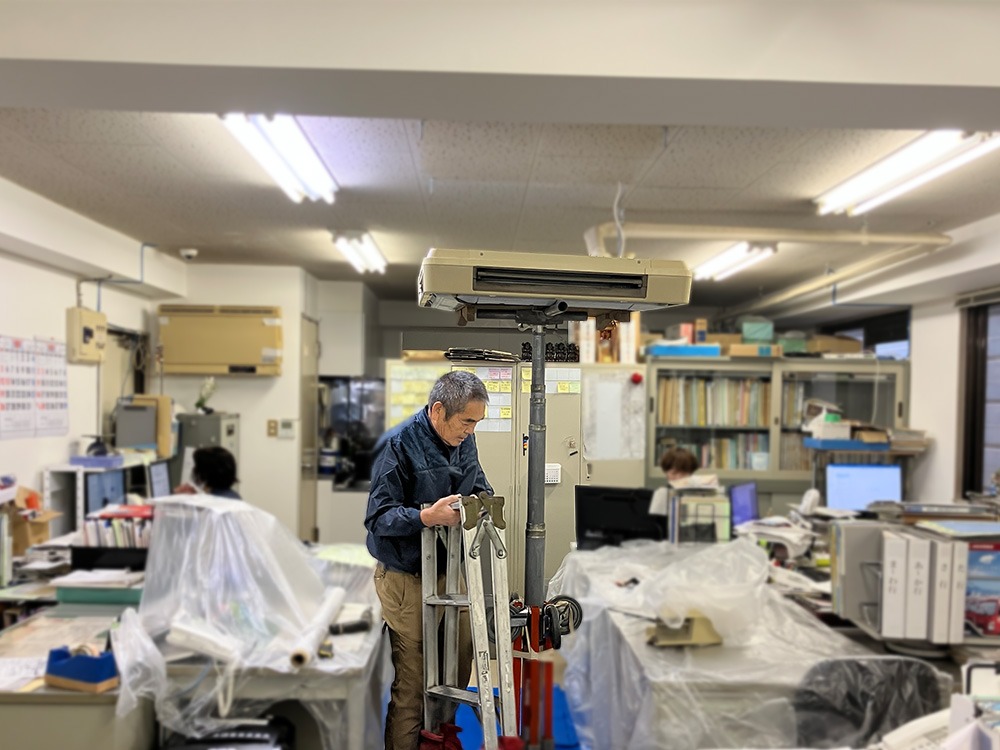 既存室内機撤去③