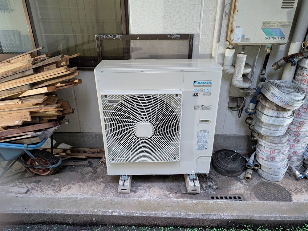 新規室外機