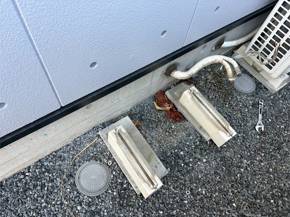 既存室外機撤去