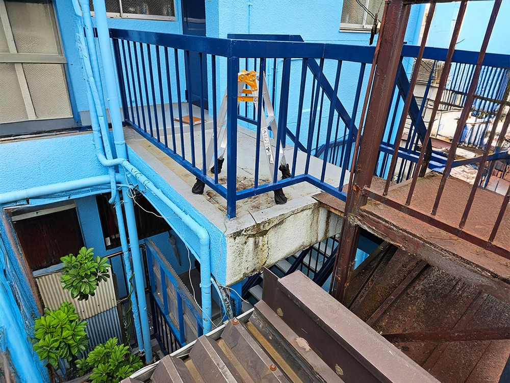 室外機搬出入経路①