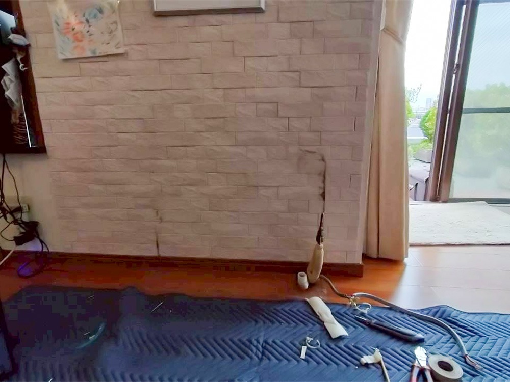 既存室内機撤去