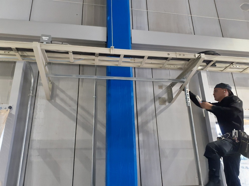 室内機架台設置①