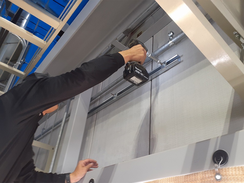 室内機架台設置③