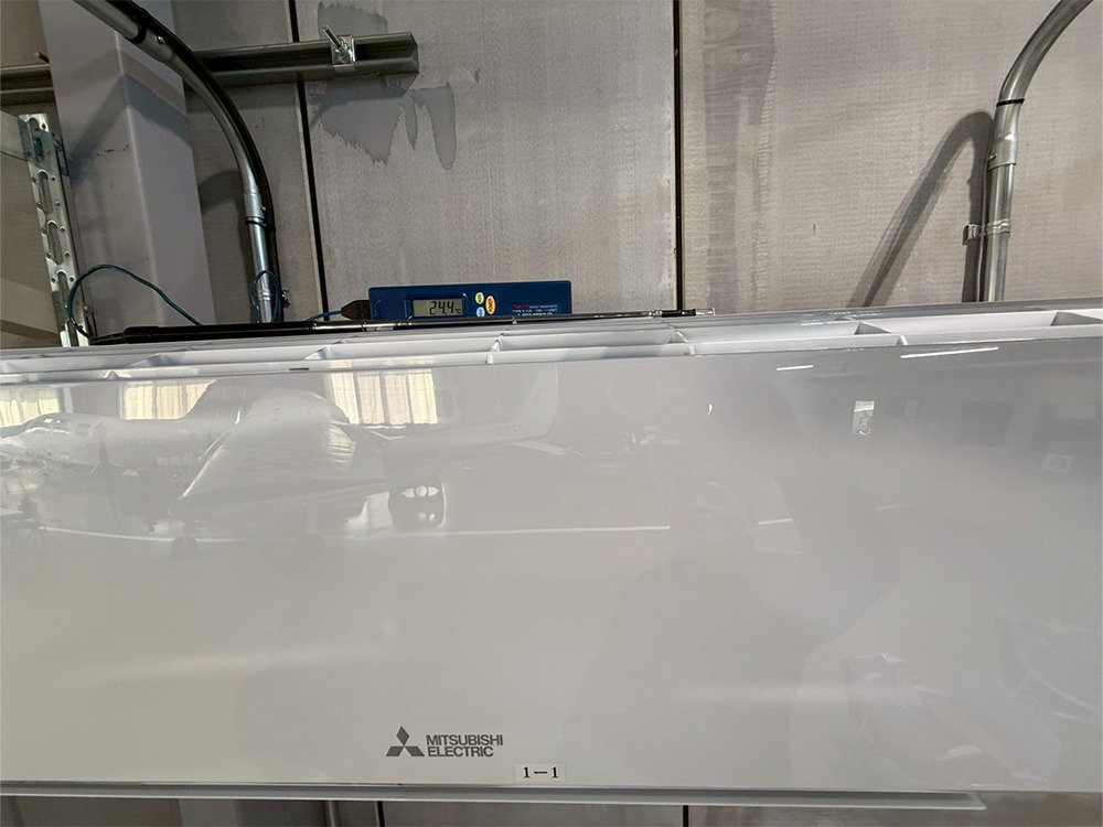 室内機吸気口温度テスト