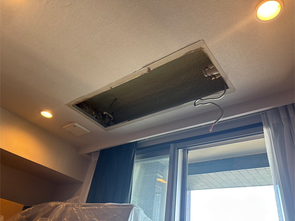 既存室内機撤去②