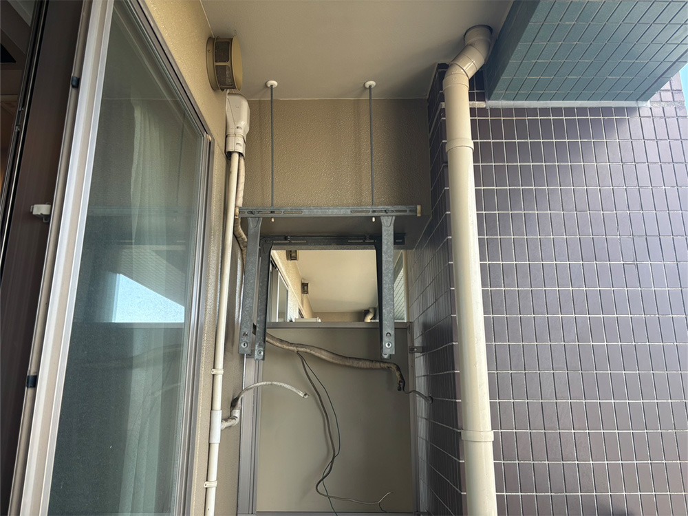 既存室外機撤去③