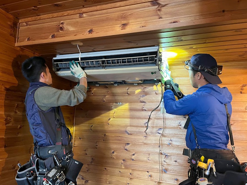 既存室内機撤去①