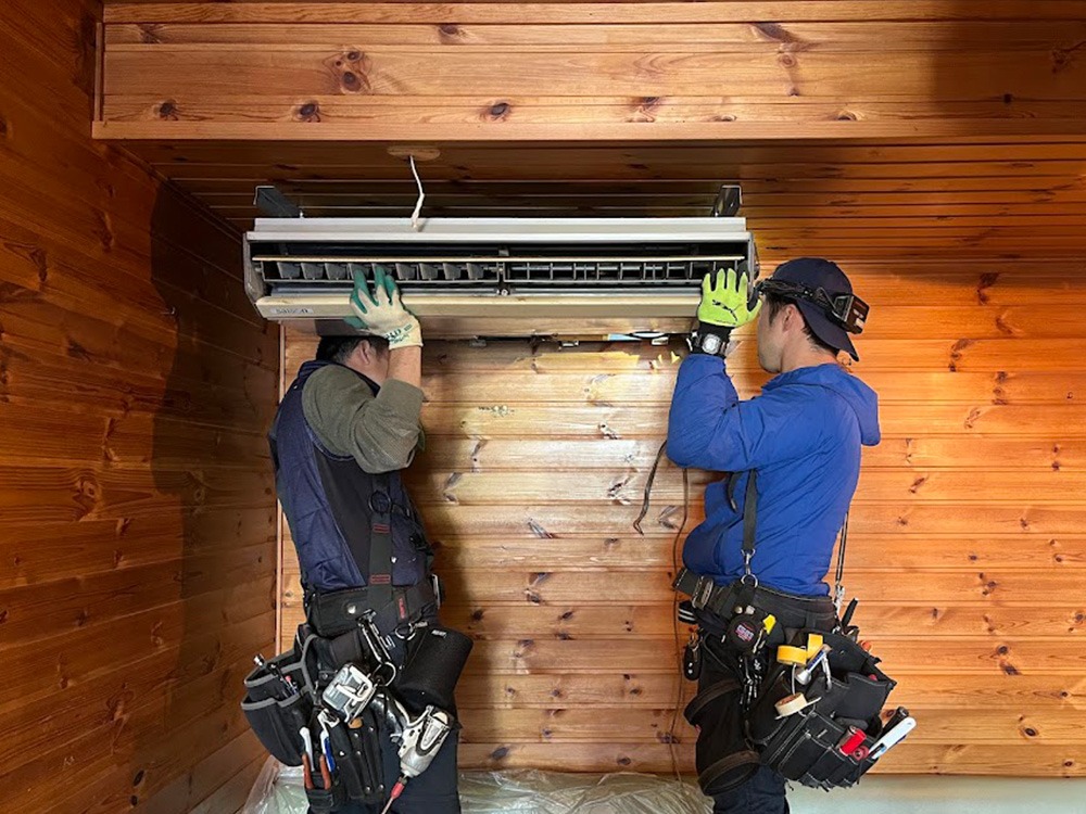 既存室内機撤去②