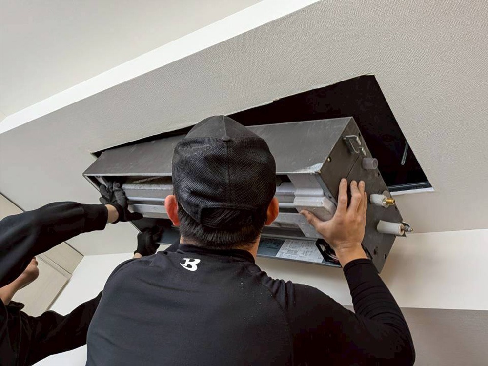 既存室内機A撤去②