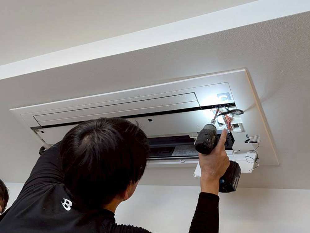 新規室内機A設置②