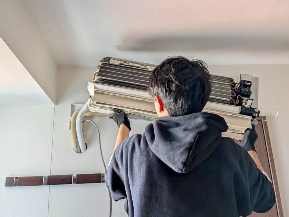 既存室内機C撤去①