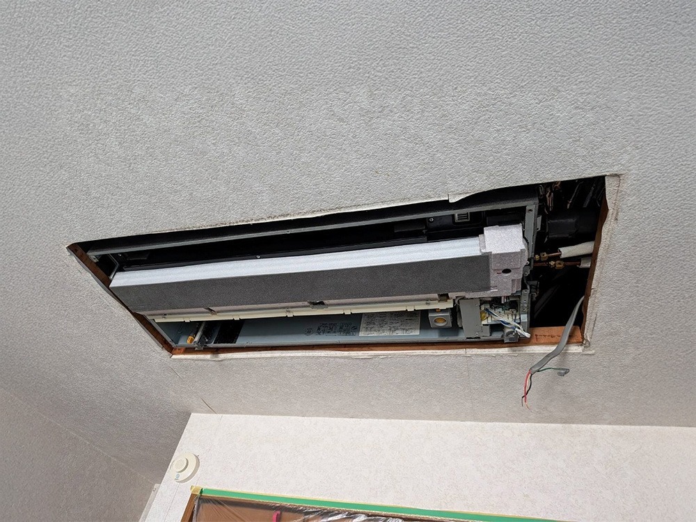 既存室内機撤去①