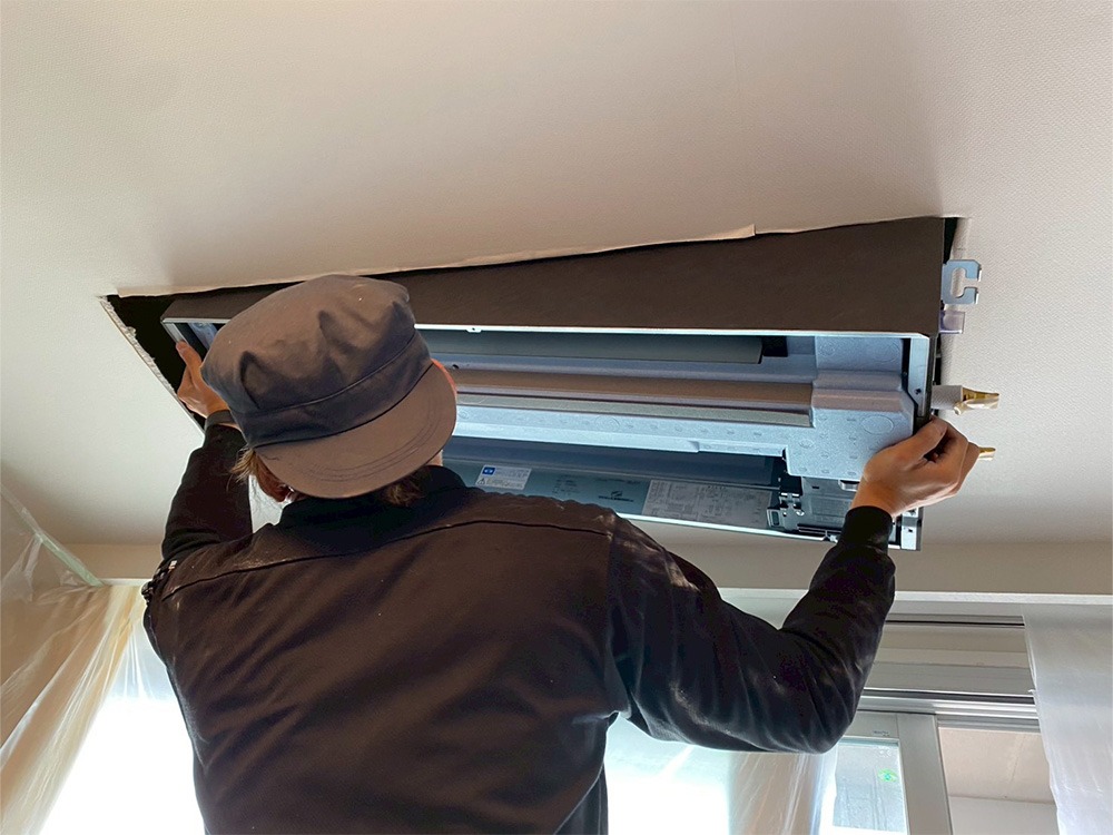 新規室内機設置