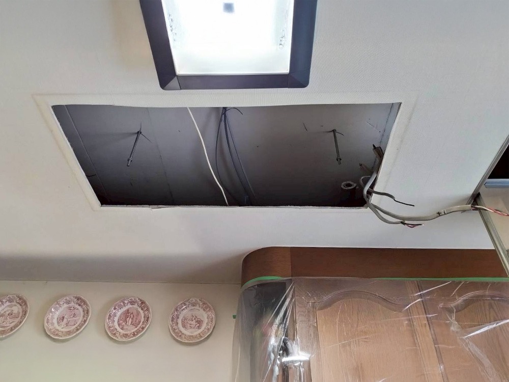 既存室内機B撤去