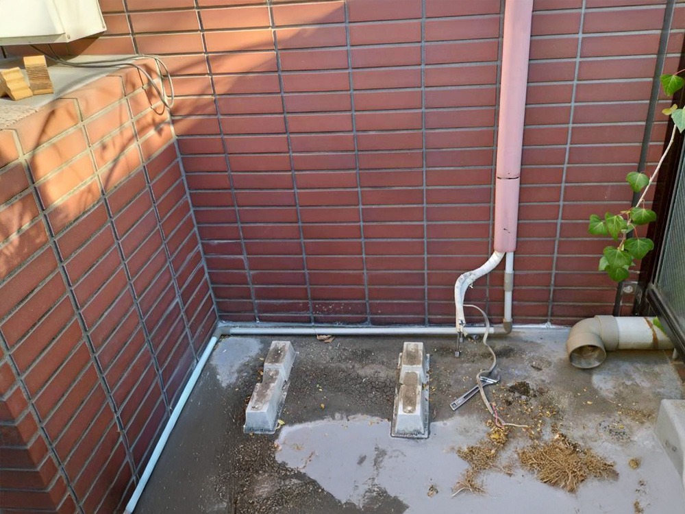 既存室外機C撤去