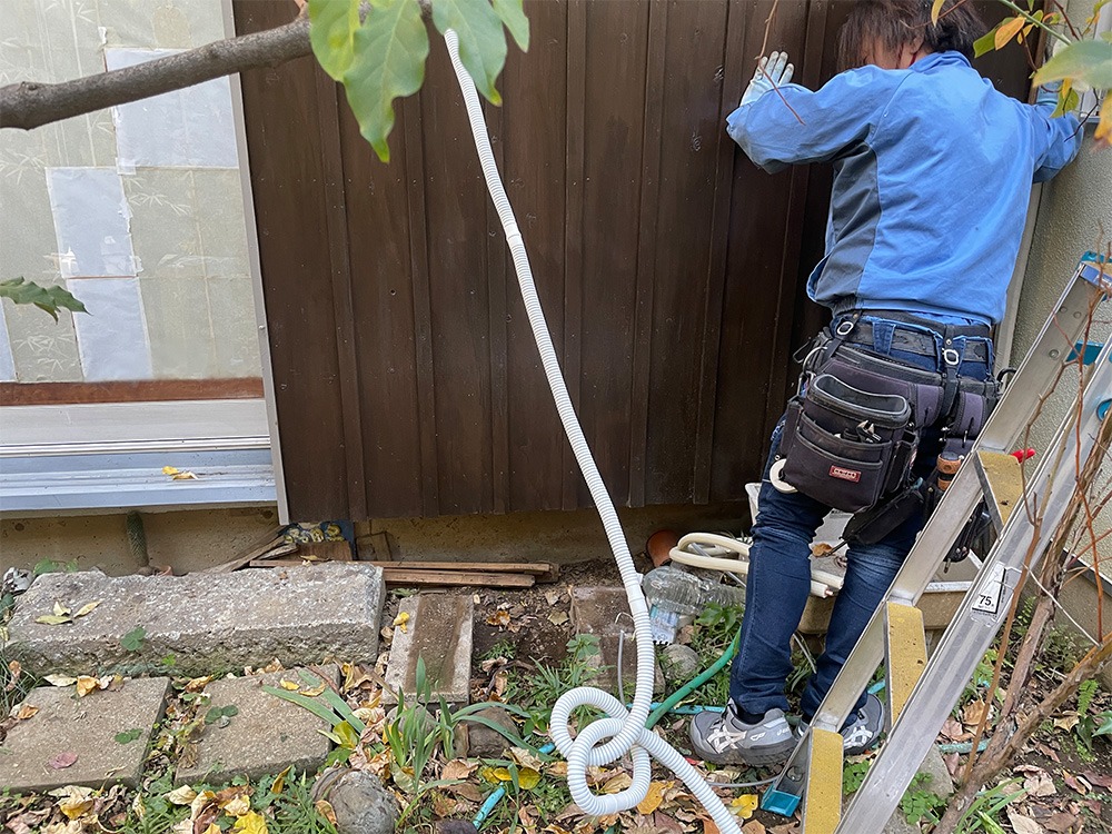 配管A引き直し③