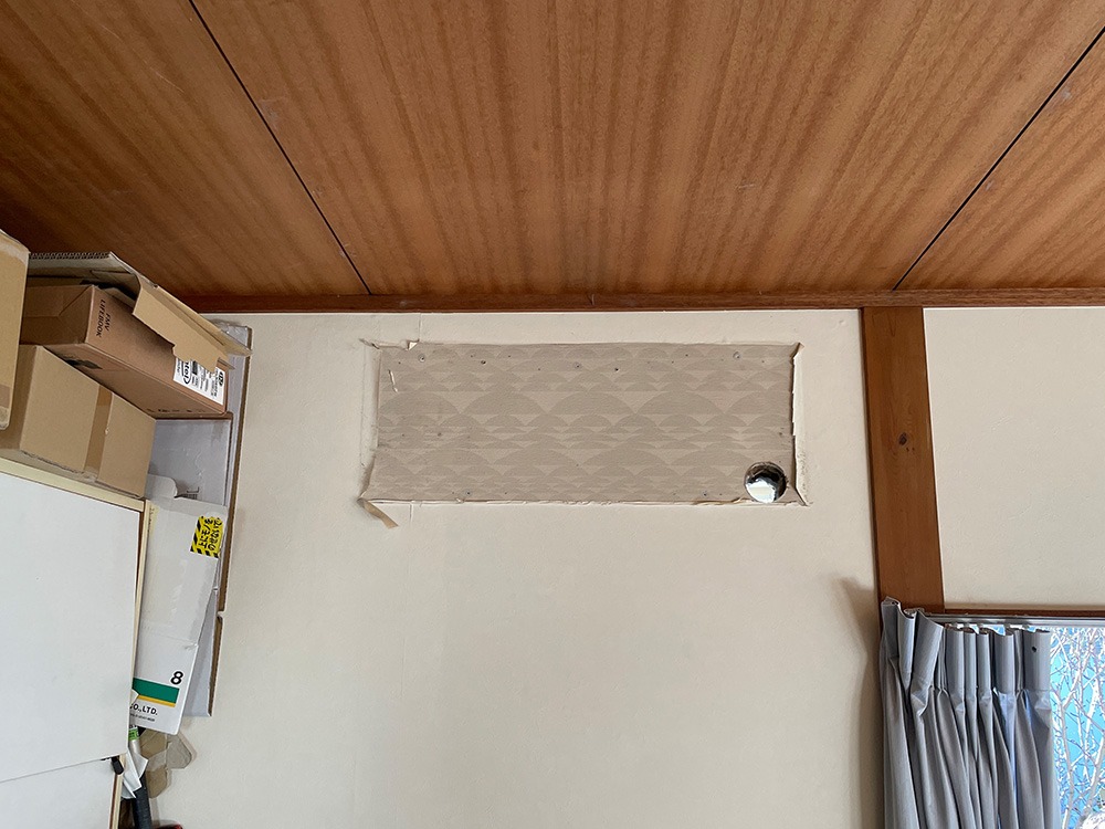 既設室内機B撤去