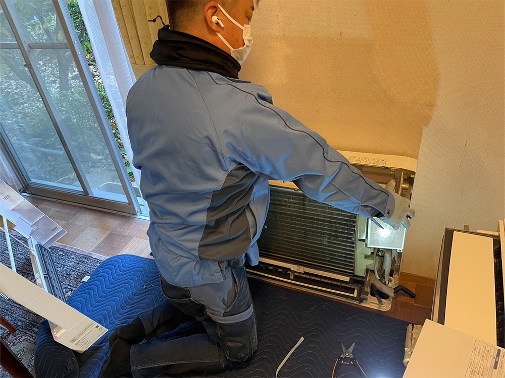 新規室内機C設置