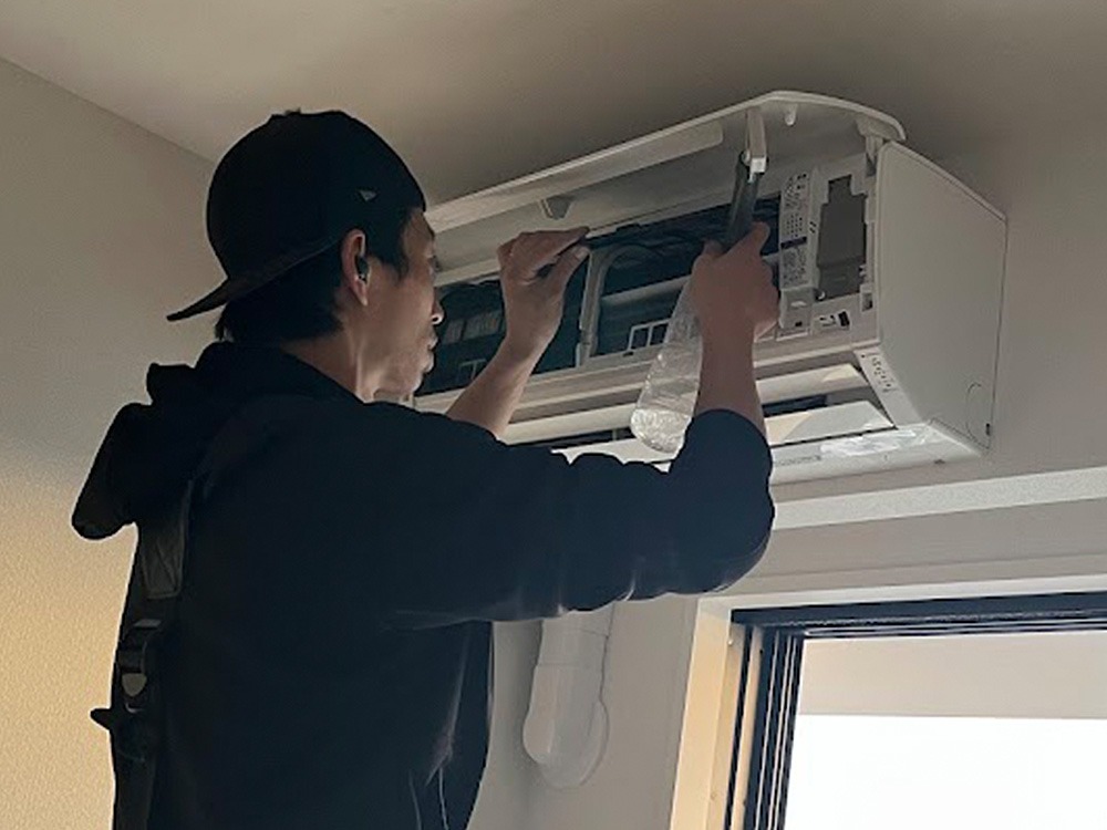 新規室内機Aドレンテスト