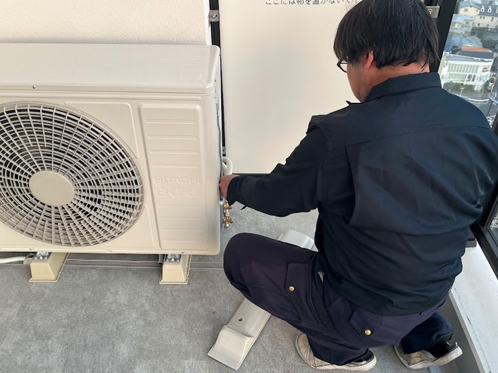 新規室外機C設置