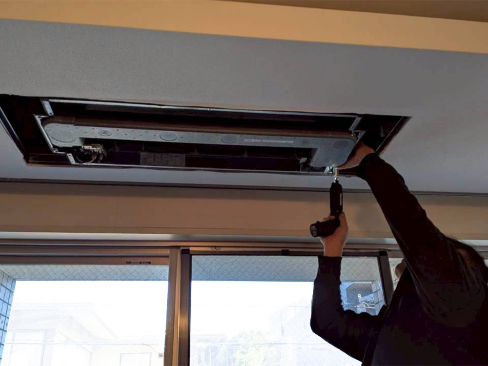 既存室内機撤去②